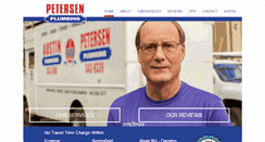 Desktop Screenshot of petersenplumbingoregon.com